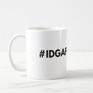 Caneca do #IDGAF