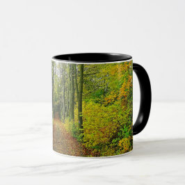 Caneca do impressão da floresta