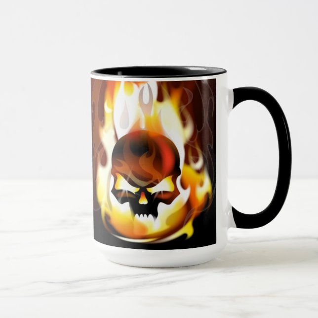 Caneca do inferno do crânio (Direita)