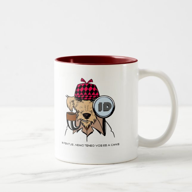 Caneca do investigador da cor de DSCMO (Direita)