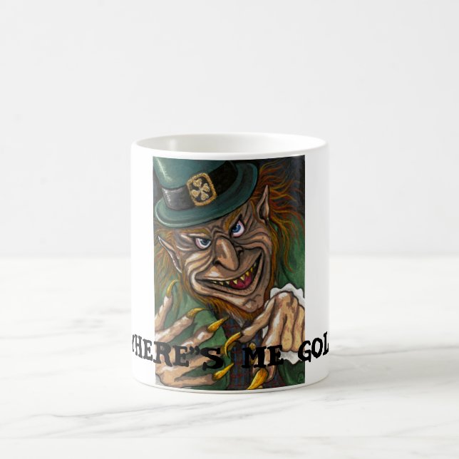 Caneca do irlandês do LEPRECHAUN (Centro)
