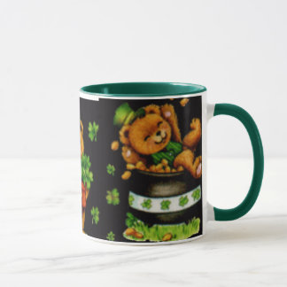 Caneca do irlandês do urso de ursinho