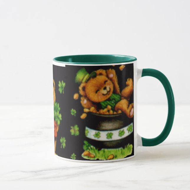 Caneca do irlandês do urso de ursinho (Direita)