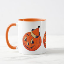 Caneca do Jack-o-Lantern de Halloween/Outono