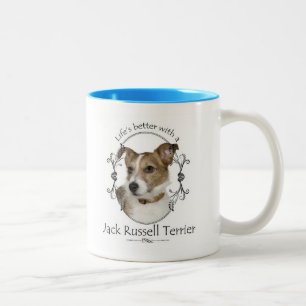 Caneca do Jack Russell da vida melhor