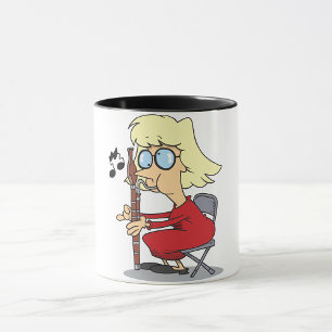 Caneca do jogador do fagote