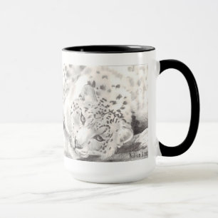 Caneca do leopardo de neve