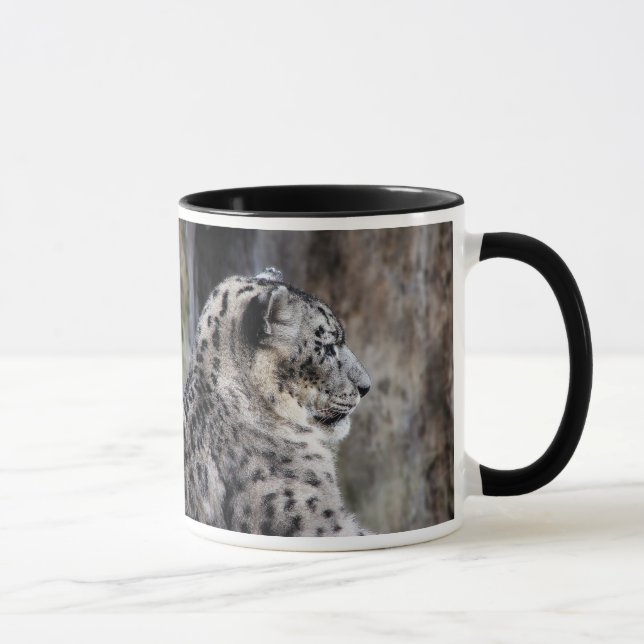 Caneca do leopardo de neve (Direita)