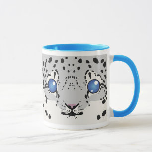 Caneca do leopardo de neve (Cub)