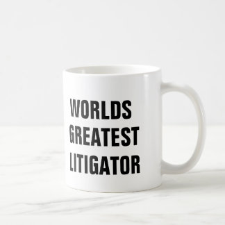 CANECA DO LITIGATOR DOS MUNDOS A GRANDE