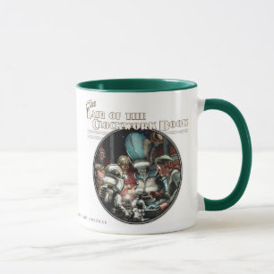Caneca do livro #6 do maquinismo de relojoaria