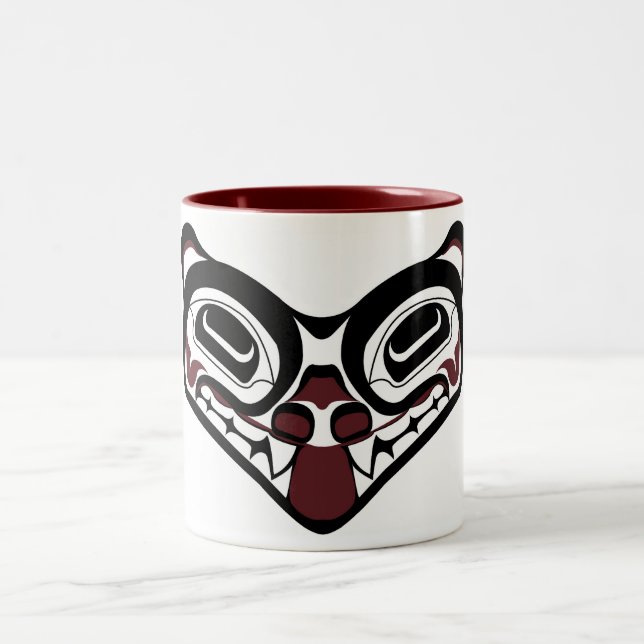 Caneca do lobo 15oz de DNW (Centro)