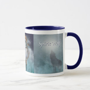 Caneca do lobo do espírito