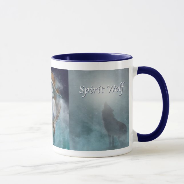 Caneca do lobo do espírito (Direita)