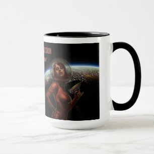 Caneca do logotipo 15oz do espaço de GSO