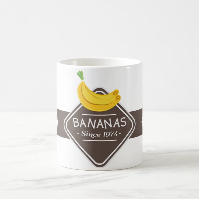 Caneca do logotipo das BANANAS (Centro)