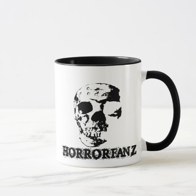 Caneca do logotipo de Horrorfanz (Direita)