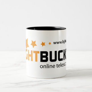 Caneca do logotipo de LightBuckets