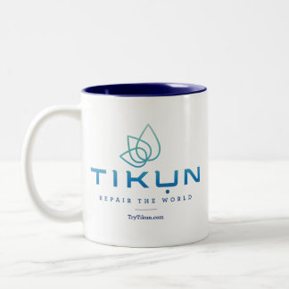 Caneca do logotipo de Tikun