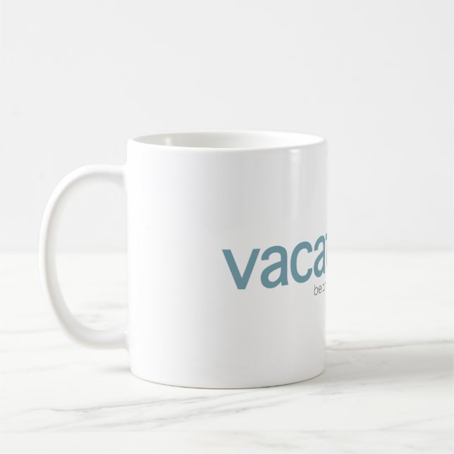 Caneca do logotipo de Vcom (Esquerda)