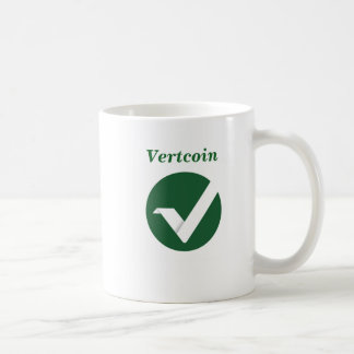 Caneca do logotipo de Vertcoin