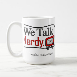 Caneca do logotipo de WeTalkNerdy.tv