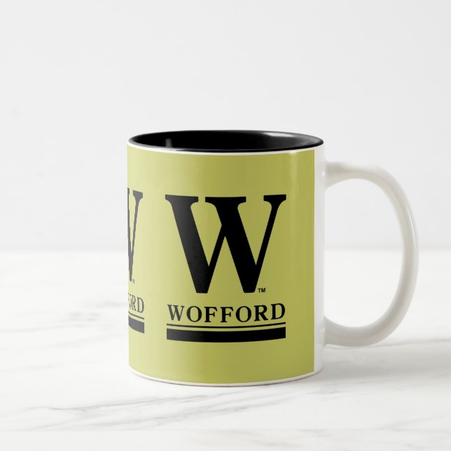 Caneca do logotipo de Wofford (Direita)