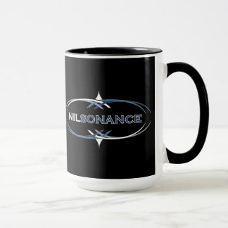 caneca do logotipo do nilsonance