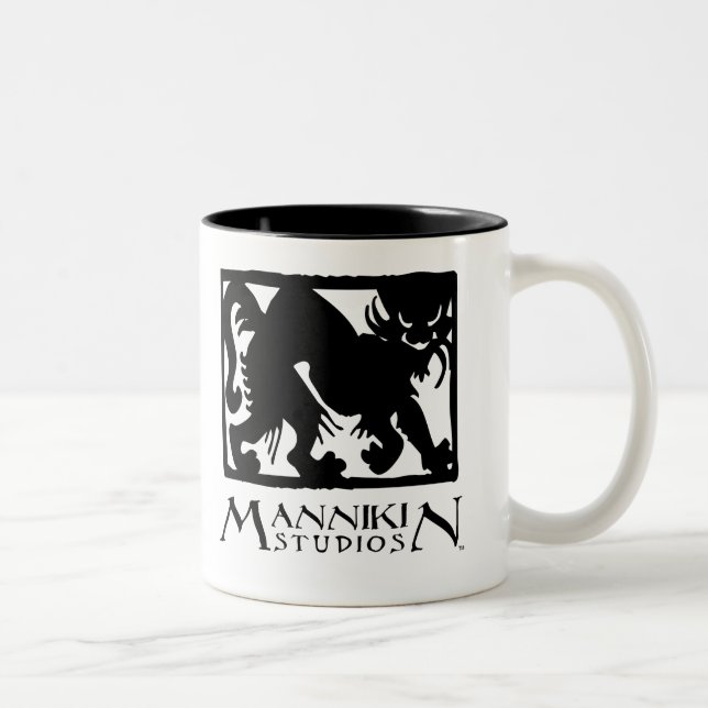 Caneca do logotipo dos estúdios de Mannikin (Direita)