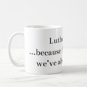 Caneca do Lutheranism