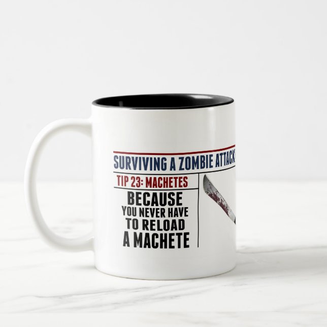 CANECA DO MACHETE DO ZOMBI (Esquerda)