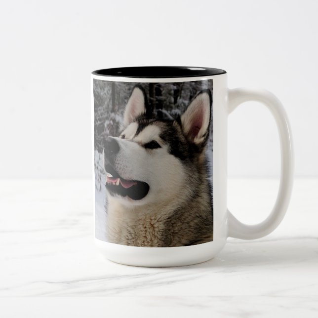 Caneca do Malamute do Alasca (Direita)