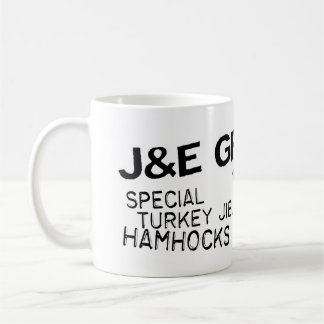 Caneca do mantimento de J & de E