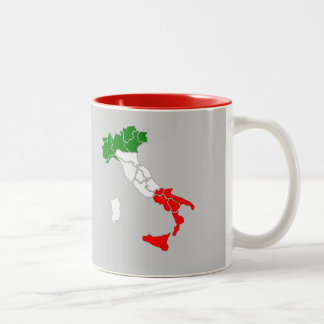 Caneca do mapa de Italia