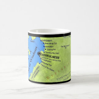 Caneca do mapa de Reyesville