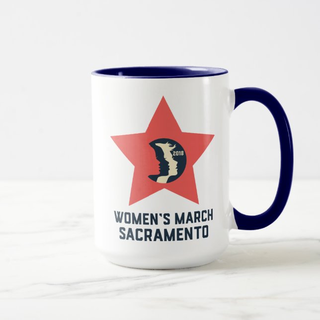 Caneca do março Sacramento das mulheres (Direita)