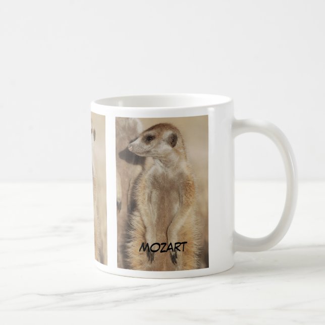 Caneca do meerkat de Mozart (Direita)