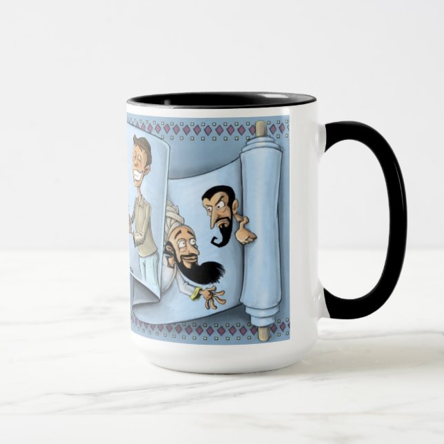 caneca do megillah do purim (Direita)