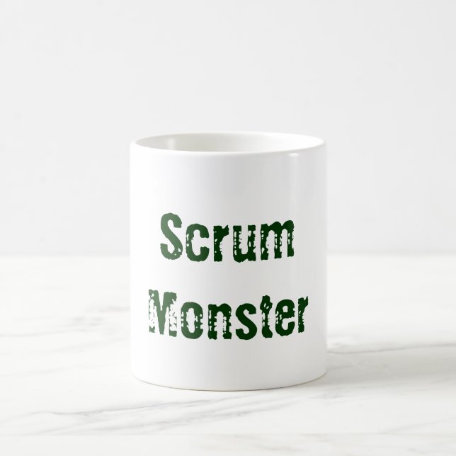 Caneca do monstro do scrum (Centro)