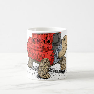 Caneca do motor da tartaruga