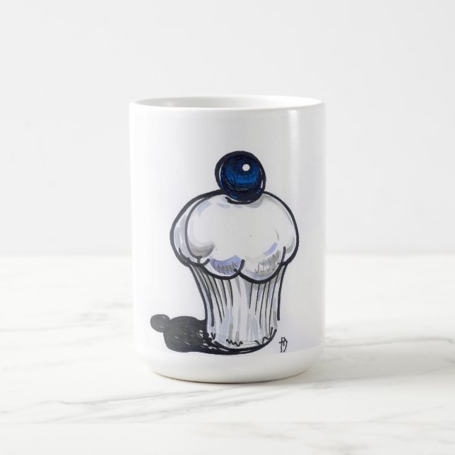 Caneca do muffin de blueberry (Centro)
