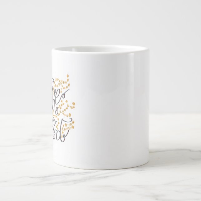 caneca do mundo, deitada pela direita (Frente)