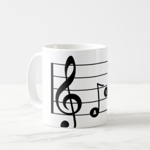 Caneca do Musical do cantor do alto
