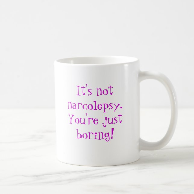 Caneca do Narcolepsy (Direita)