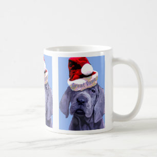 Caneca do Natal 3 do filhote de cachorro X de