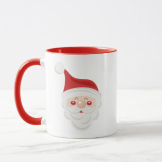 Caneca do Natal com papai noel