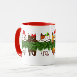 Caneca do Natal de Meowy