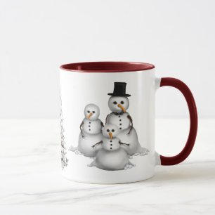 Caneca do Natal de Snowmans