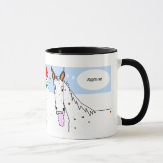 Caneca do Natal do Appaloosa: Série #4 da viagem