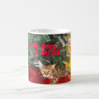 CANECA DO NATAL DO CAT DE BENGAL
